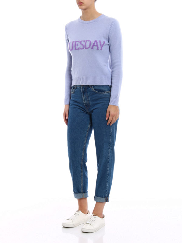 Alberta Ferretti Rainbow Week Tuesday sweater J094201051344