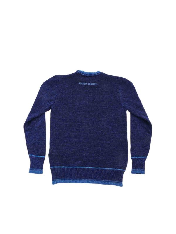 ALBERTA FERRETTI: knitwear online - Lamè Today pullover
