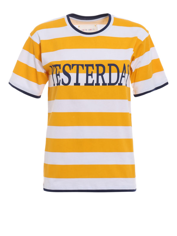 ALBERTA FERRETTI: t-shirt - T-shirt Yesterday Rainbow Week