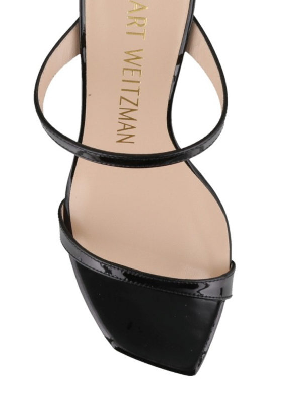 Aleena 75 patent leather sandals shop online: Stuart Weitzman