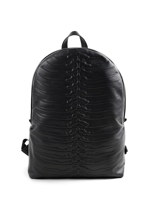 ALEXANDER MCQUEEN: Mochilas - Mochila Negra Para Hombre