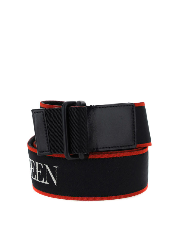 ALEXANDER MCQUEEN: ベルト - ベルト - 黒