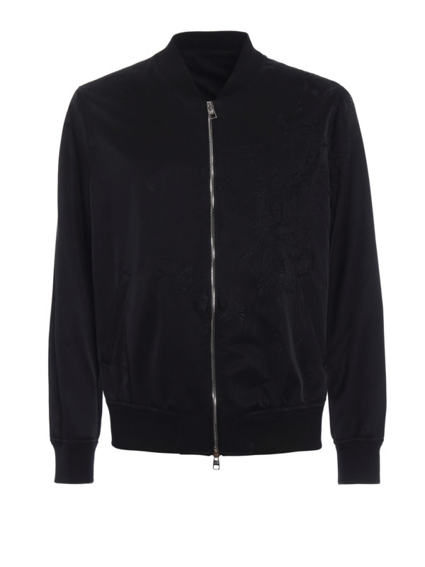 ALEXANDER MCQUEEN: Bomberjacken - Bomberjacke - Einfarbig