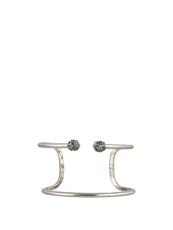 ALEXANDER MCQUEEN: Armbänder und Armkettchen - Armband - Silber