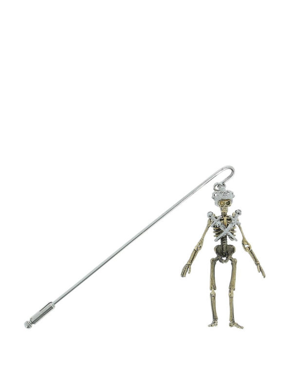 ALEXANDER MCQUEEN: Broschen - Brosche - Silber