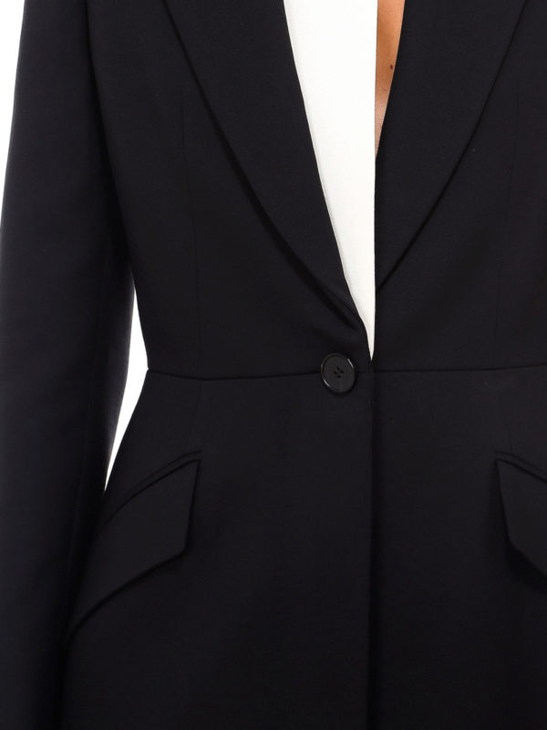 ALEXANDER MCQUEEN buy online Cappotto in lana e seta