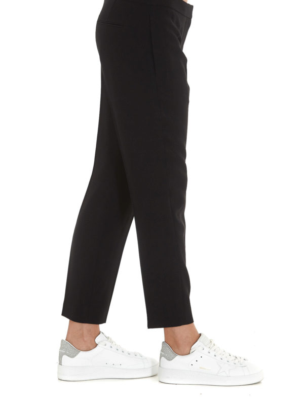 ALEXANDER MCQUEEN buy online Leaf crepe trousers