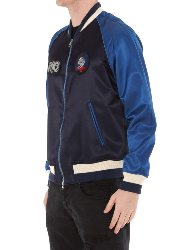 ALEXANDER MCQUEEN buy online Bomberjacke - Blau
