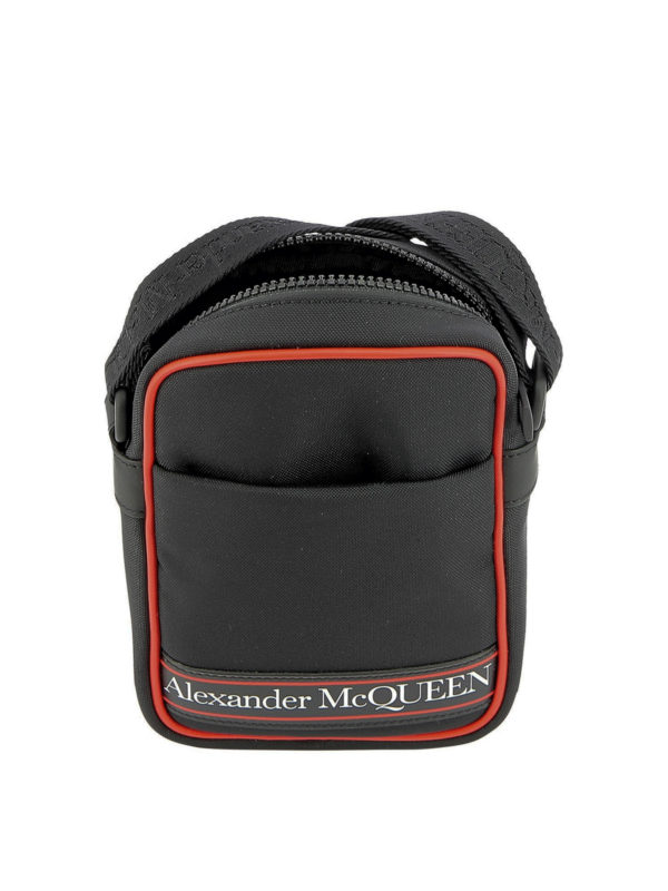 ALEXANDER MCQUEEN buy online Messenger mini nylon bag