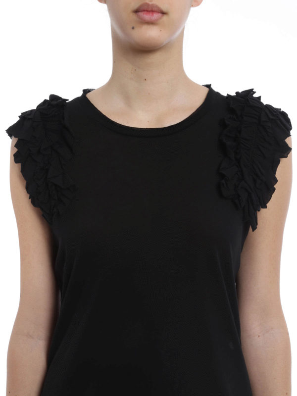 ALEXANDER MCQUEEN buy online Ruffled top