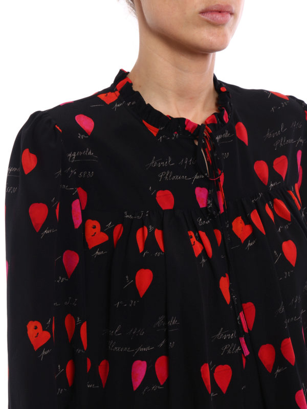 ALEXANDER MCQUEEN buy online Bluse - Gemustert