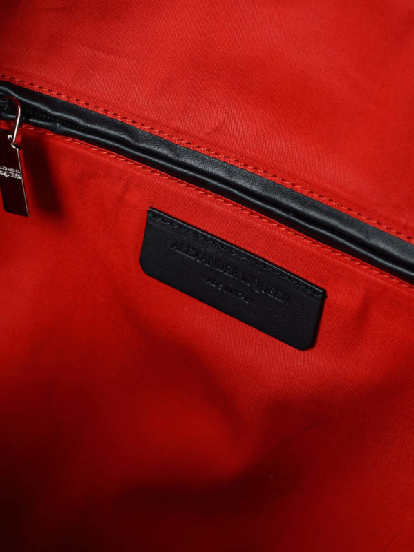 ALEXANDER MCQUEEN buy online Mochila Negra Para Hombre
