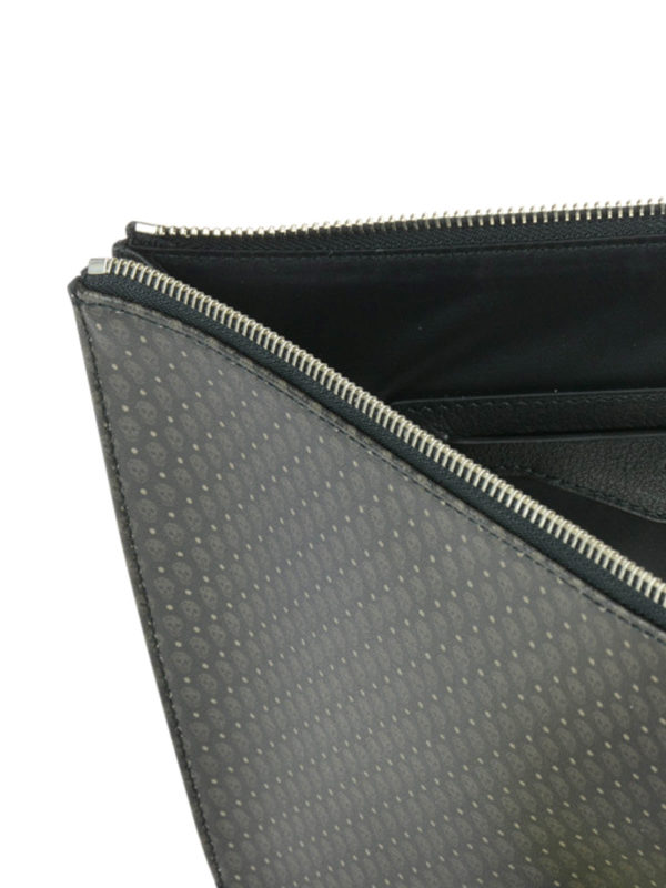 ALEXANDER MCQUEEN buy online Skull printed leather small clutch