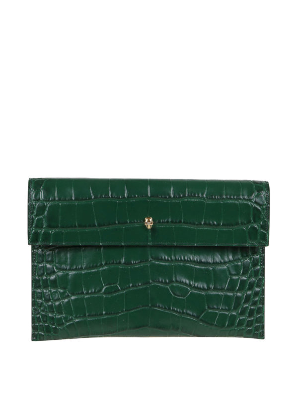 ALEXANDER MCQUEEN: clutches - Envelope pouch
