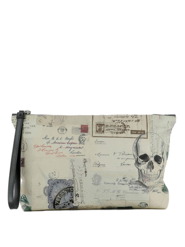 ALEXANDER MCQUEEN: Clutches - Clutch - Beige