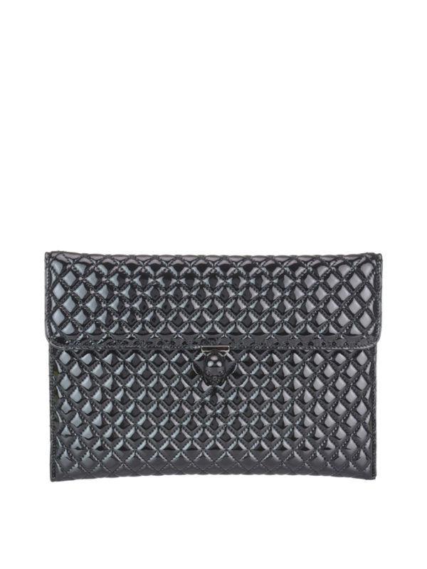 ALEXANDER MCQUEEN: Clutch - Pochette - Noir