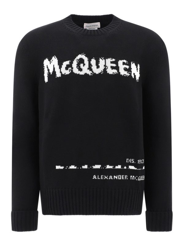 ALEXANDER MCQUEEN: crew necks - Knitter sweater