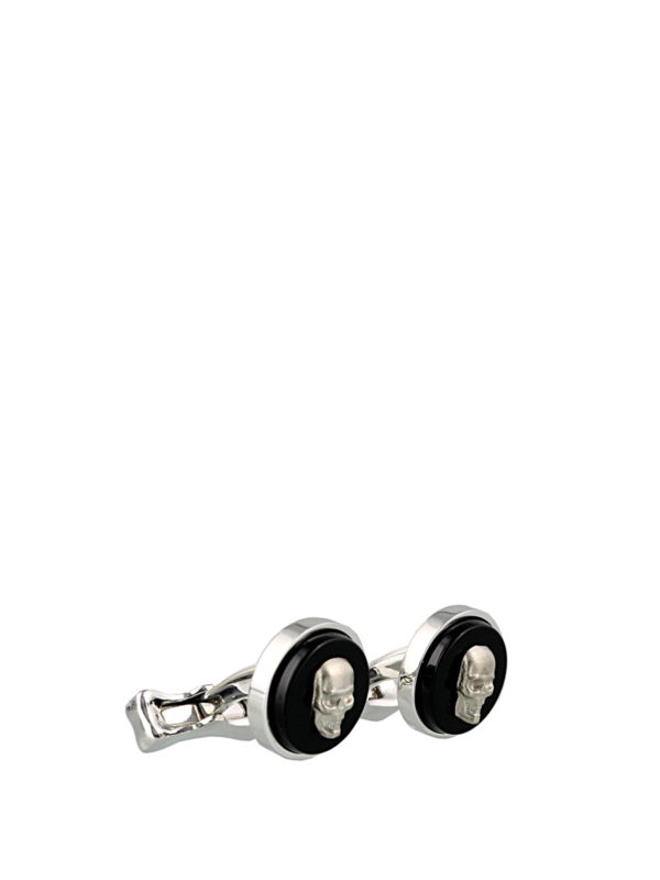 ALEXANDER MCQUEEN: Boutons de manchettes - Boutons De Manchette - Noir