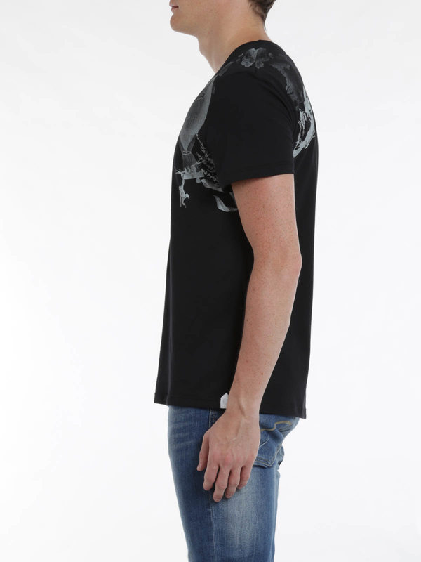 iKRIX ALEXANDER MCQUEEN: Harness print t-shirt