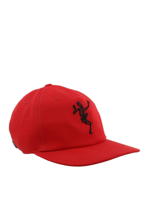 ALEXANDER MCQUEEN: hats & caps - Dancing Skeleton baseball cap