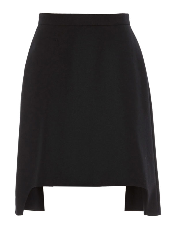 ALEXANDER MCQUEEN: Knee length skirts & Midi - Wool skirt