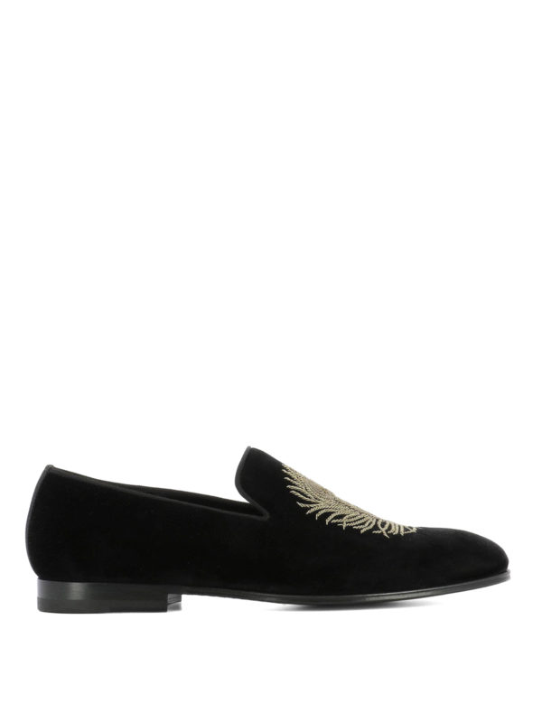 ALEXANDER MCQUEEN: Mokassins und Slippers - Slippers - Schwarz