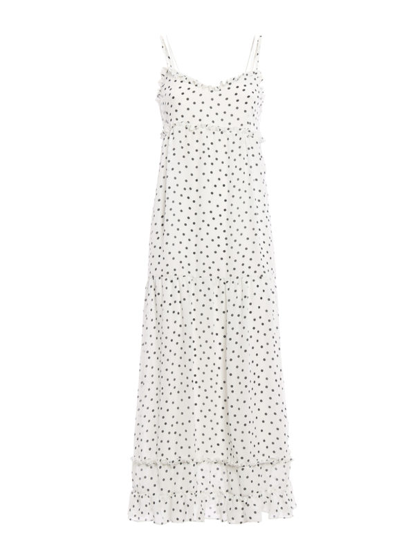 ALEXANDER MCQUEEN: Maxikleider - Maxikleid - Weiß