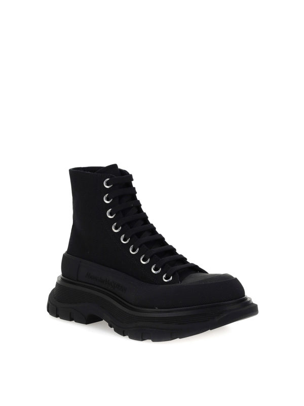 ALEXANDER MCQUEEN: tronchetti online - Stivaletti Tread Slick