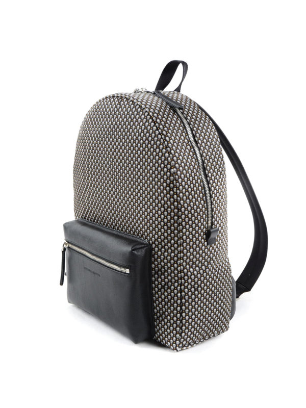ALEXANDER MCQUEEN: backpacks online - Mini Skull print nylon backpack
