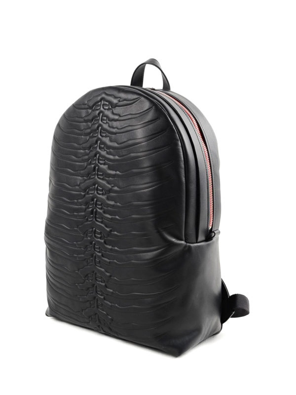 ALEXANDER MCQUEEN: Mochilas online - Mochila Negra Para Hombre