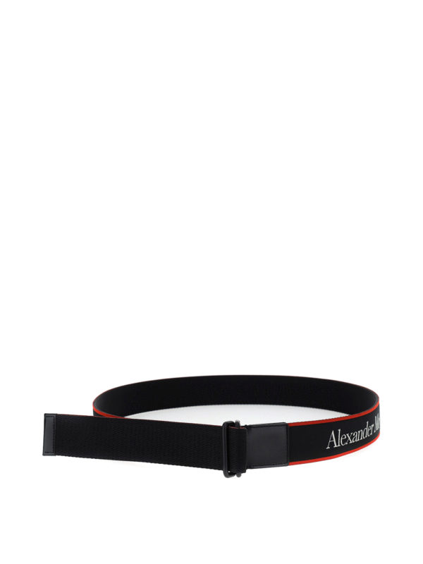 ALEXANDER MCQUEEN: ベルト online - ベルト - 黒