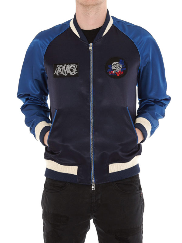 ALEXANDER MCQUEEN: Bomberjacken online - Bomberjacke - Blau