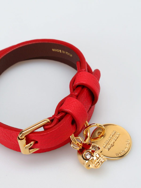 ALEXANDER MCQUEEN: Bracelets  online - Bracelets - Rouge