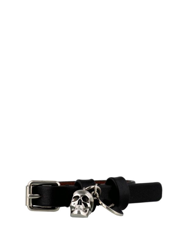ALEXANDER MCQUEEN: Bracelets & Bangles online - Skull studs detail bracelet