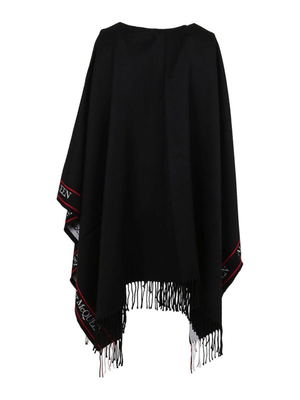 ALEXANDER MCQUEEN: Capes & Ponchos online - Cape - Schwarz