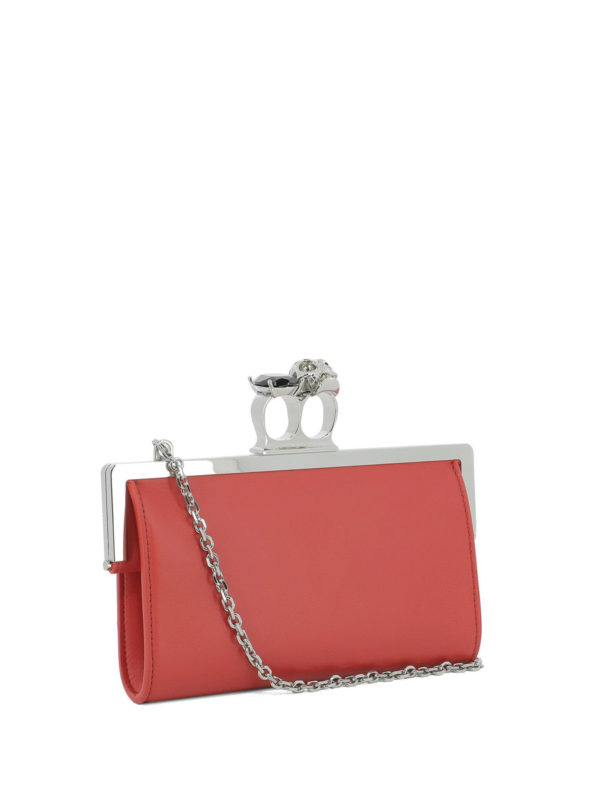 ALEXANDER MCQUEEN: Clutches online - Clutch - Rot