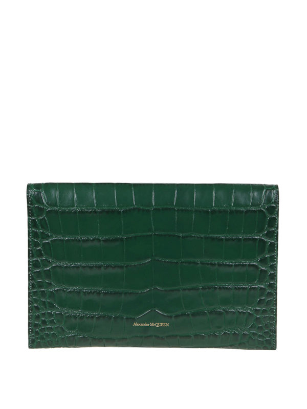 ALEXANDER MCQUEEN: clutches online - Envelope pouch