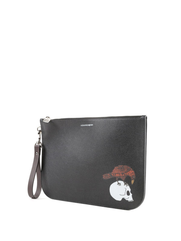ALEXANDER MCQUEEN: Clutches online - Clutch - Schwarz