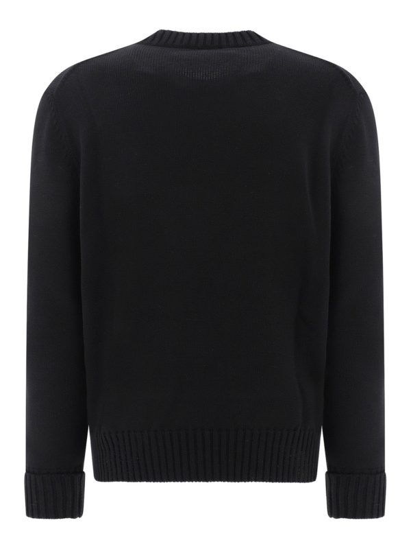 ALEXANDER MCQUEEN: crew necks online - Knitter sweater