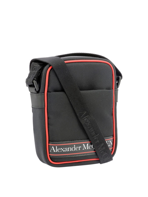ALEXANDER MCQUEEN: cross body bags online - Messenger mini nylon bag
