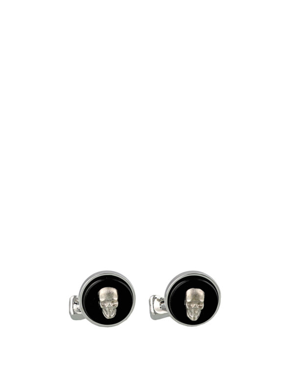 ALEXANDER MCQUEEN: Boutons de manchettes online - Boutons De Manchette - Noir
