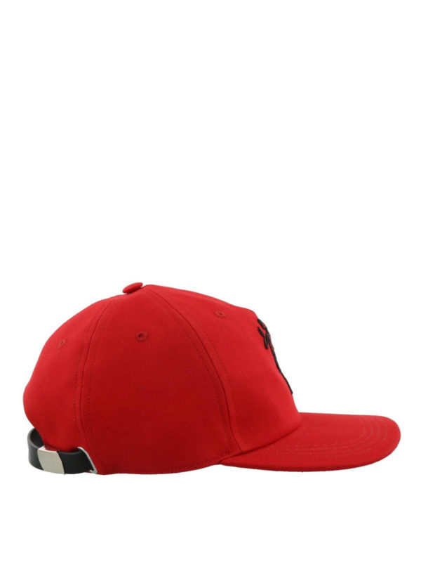 ALEXANDER MCQUEEN: hats & caps online - Dancing Skeleton baseball cap