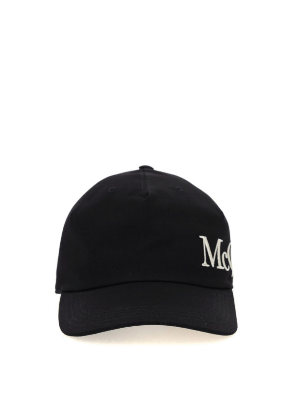 ALEXANDER MCQUEEN: hats & caps online - Embroidered baseball cap
