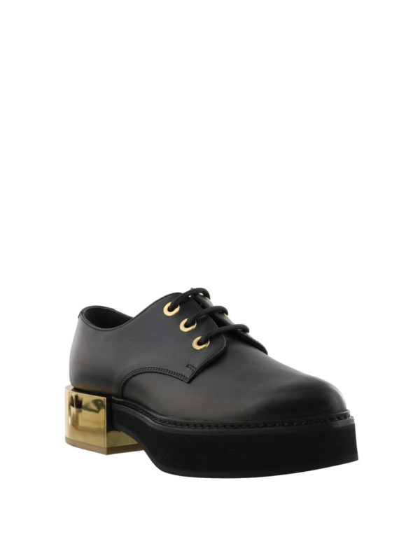 ALEXANDER MCQUEEN: Zapatos con cordones online - Zapatos Con Cordones - Negro
