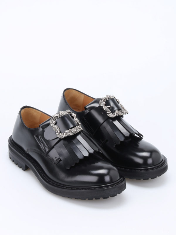 ALEXANDER MCQUEEN: Mocassins & Chaussures bateau online - Mocassin  - Noir