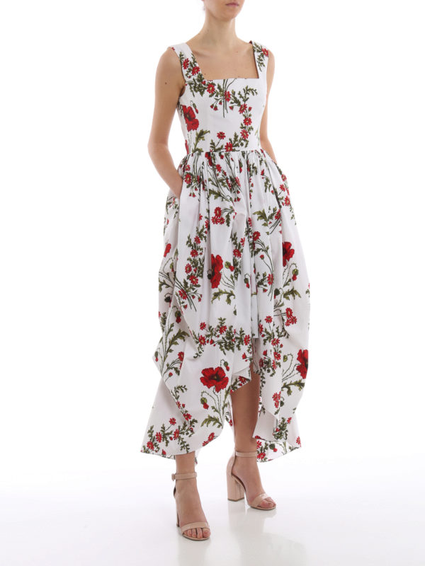 ALEXANDER MCQUEEN: Maxikleider online - Maxikleid - Gemustert