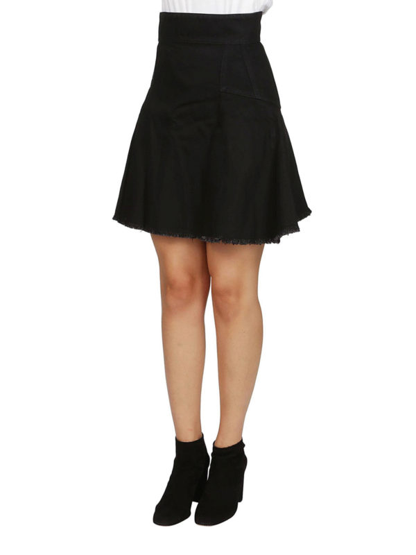ALEXANDER MCQUEEN: Minifaldas online - Minifalda - Negro