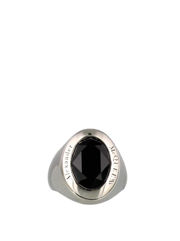 ALEXANDER MCQUEEN: ringe online - Ring - Silber