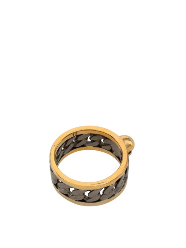 Rings Alexander Mcqueen - Skull brass ring - 599974J160K8670