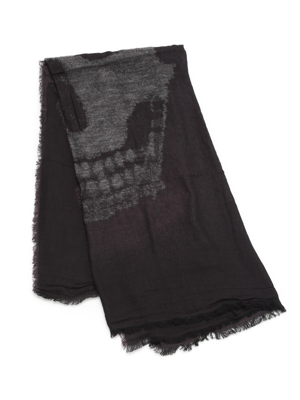 ALEXANDER MCQUEEN: scarves online - Skull scarf